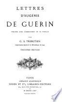 Lettres d'Eugénie de Guérin