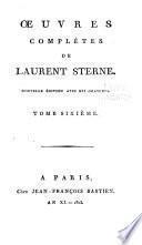 Lettres d'Yorick à Eliza. Seize sermons. Lettres de l'auteur des Pensées et Anecdotes