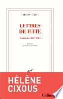 Lettres de fuite