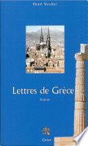 Lettres de Grèce
