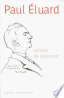 Lettres de jeunesse