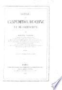 Lettres de l'Expédition de Chine et de Cochinchine. Extrait de la Gazette médicale de Paris