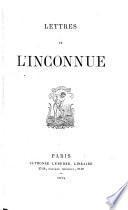 Lettres de l'inconnue