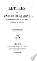 Lettres de Madame de Sevigné