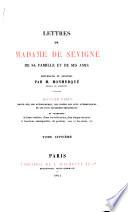 Lettres de Madame de Sévigné