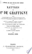Lettres de Mme de Graffigny