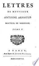 Lettres de monsieur Antoine Arnauld, docteur de Sorbonne: v. 9 ontbreekt