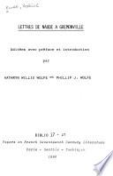 Lettres de Naudé à Grémonville