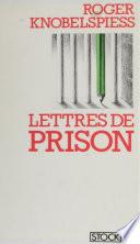 Lettres de prison