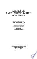 Lettres de Raden Adjeng Kartini
