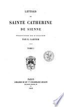 Lettres de Saint-Catherine de Sienne