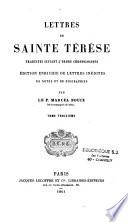 Lettres de Sainte Térèse