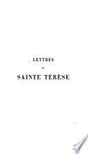 Lettres de Sainte Térèse
