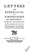 Lettres de Stephanie ...