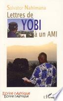 Lettres de YOBI à un AMI