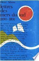 Lettres des Mers du Sud