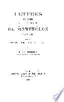 Lettres du comte et de la comtesse de Montholon, 1819-1821