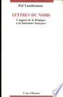 Lettres du nord
