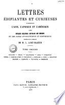 Lettres édifiantes et curieuses concernant l'Asie, l'Afrique et l'Amérique