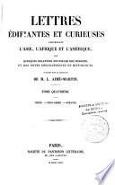 Lettres édifiantes et curieuses concernant l'Asie, l'Afrique et l'Amérique