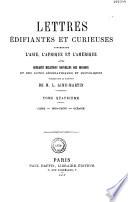 Lettres édifiantes et curieuses concernant l'Asie, l'Afrique et l'Amérique