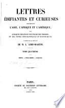Lettres édifiantes et curieuses
