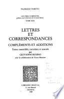 Lettres et correspondances