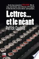 Lettres... et le néant