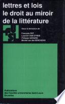 Lettres et lois
