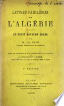 Lettres familières sur l'Algérie