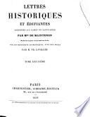 Lettres historiques et édifiantes adressées aux Dames de Saint-Louis