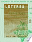 Lettres