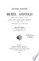Lettres inédites