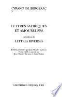 Lettres satiriques et amoureuses