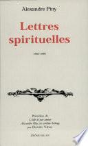 Lettres spirituelles