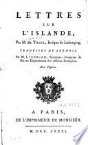 Lettres sur l'Islande