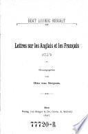 Lettres sur les Anglais et les Français (1725)
