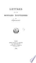 Lettres sur les monnaies égyptiennes