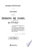 Lettres sur les prisons de Paris