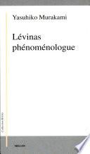 Lévinas phénoménologue