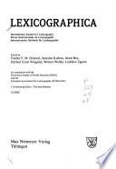 Lexicographica