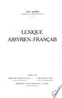 Lexique assyrien-français