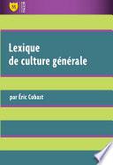 Lexique de culture générale