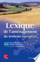 Lexique de l'aménagement du territoire européen