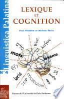 Lexique et cognition
