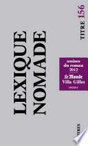 Lexique nomade 2012