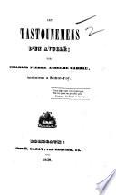 Ley Tastounemens d'un avuglé. [Poems in the dialect of Gascony.]