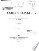 Li livres de jostice et de plet