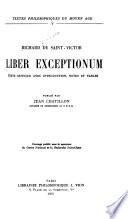Liber exceptionum