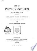 Liber instrumentorum memorialium